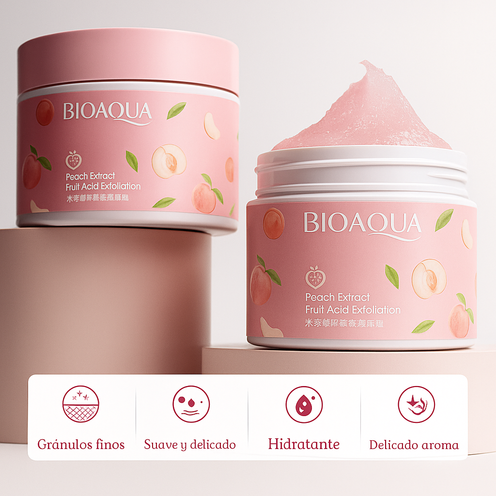 Exfoliante Facial de Durazno