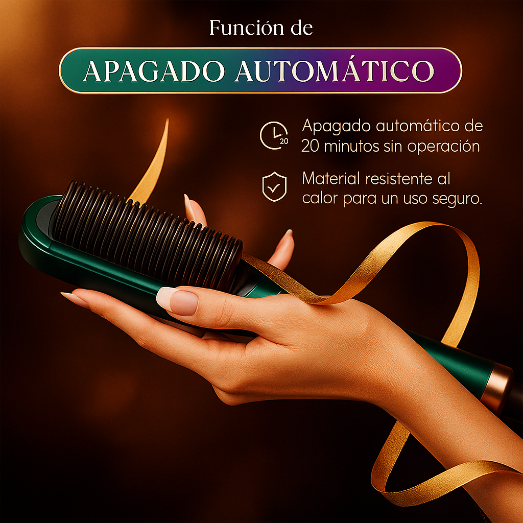 Cepillo Alisador 2 en 1