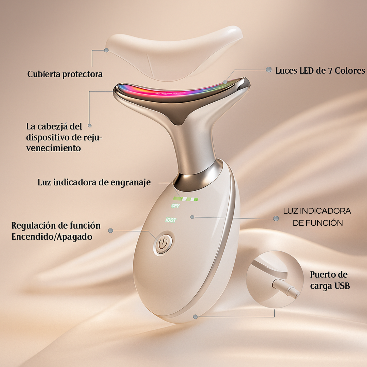 Masajeador LumiSkin™