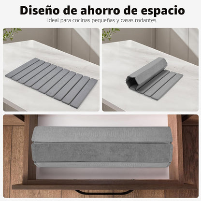 Tapete de Secado de Platos de Piedra