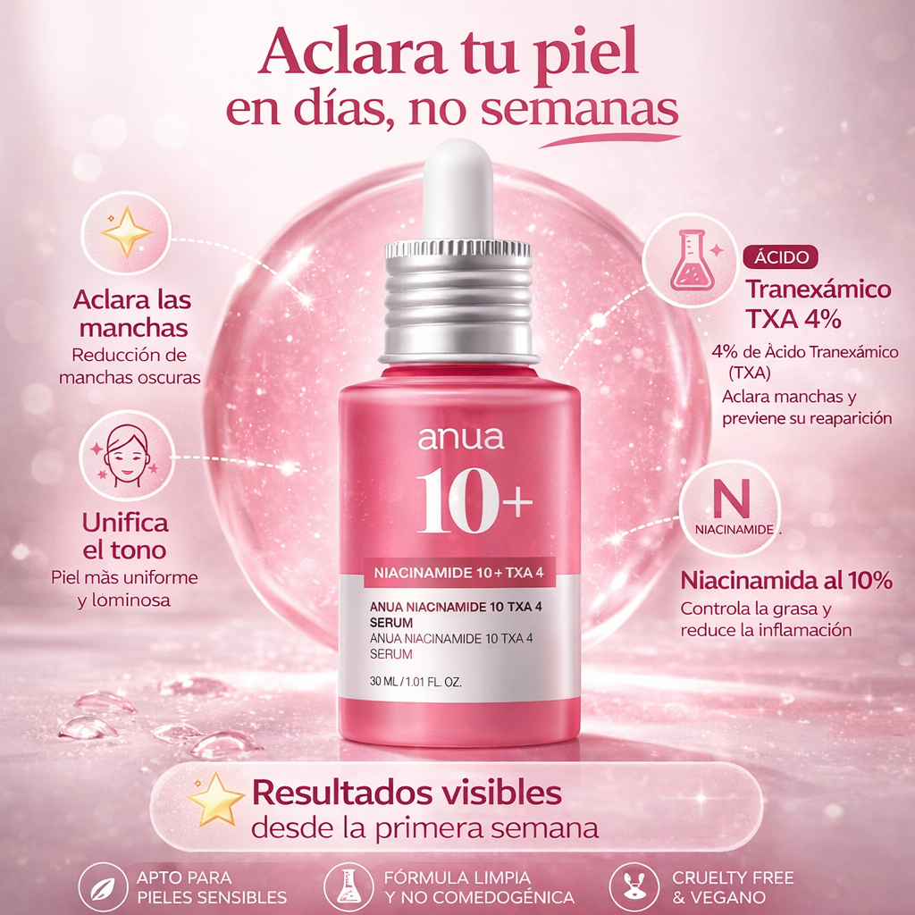 ANUA Reparador de Manchas y Acné 30ML