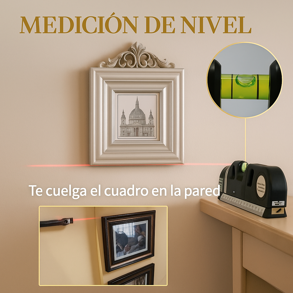 Nivelador Láser 4 en 1