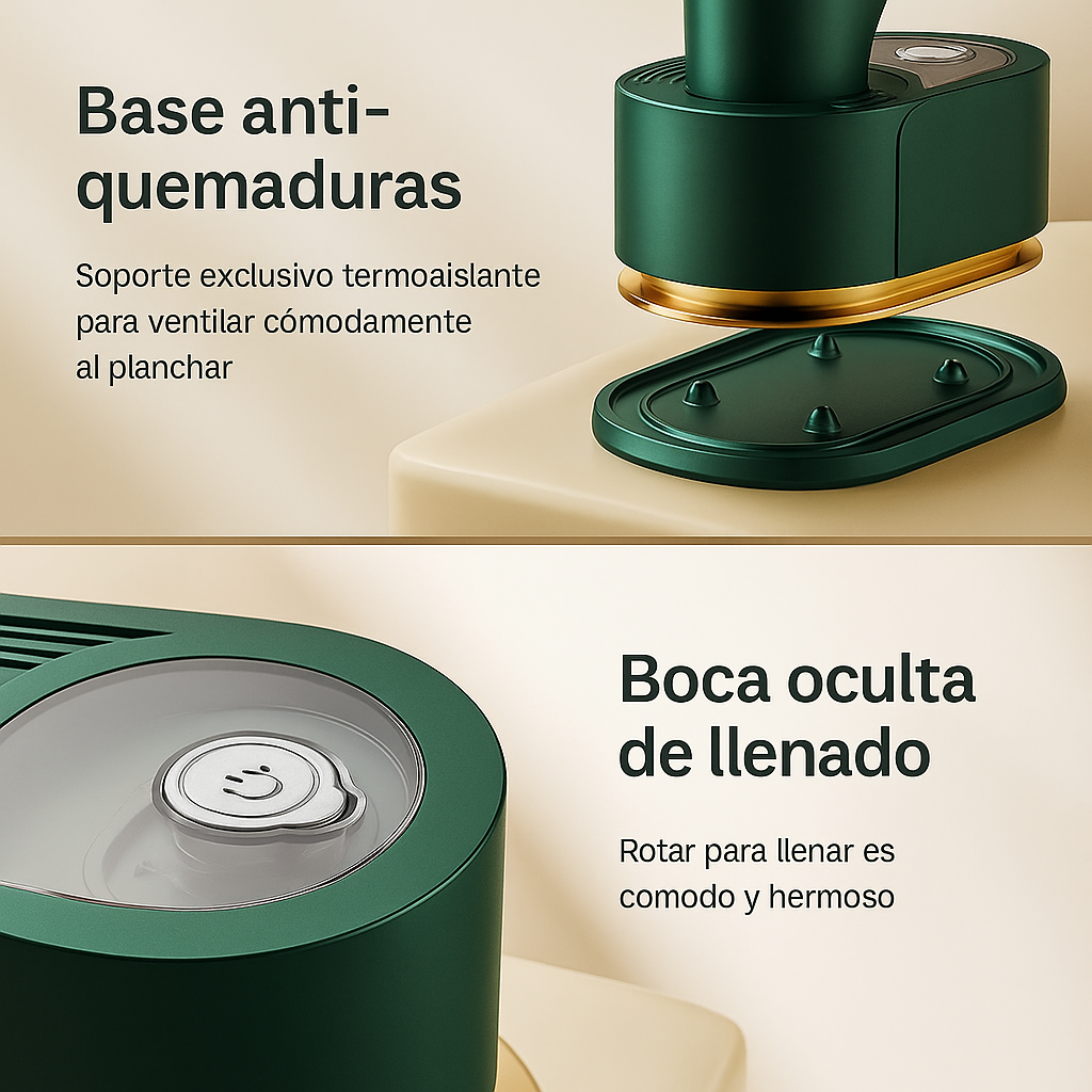 Mini Plancha a Vapor