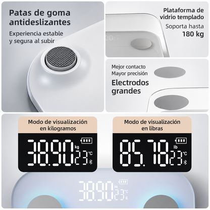 Báscula Con Sensor Inteligente BodyTrack