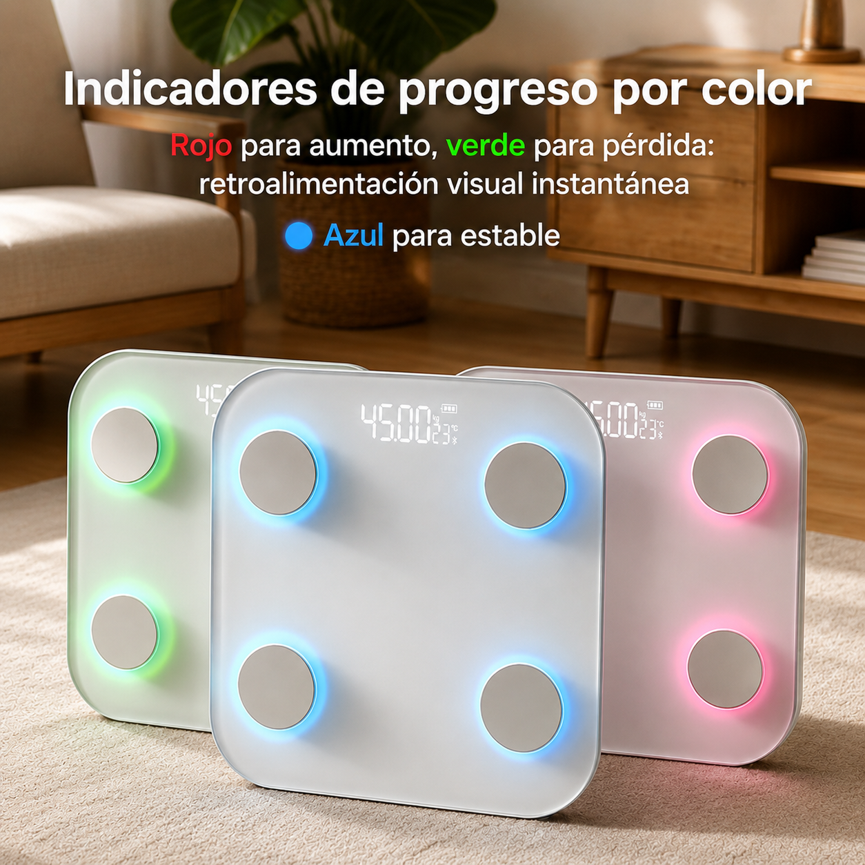 Báscula Con Sensor Inteligente BodyTrack