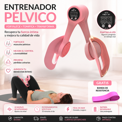Ejercitador Pélvico + Banda Elástica GRATIS