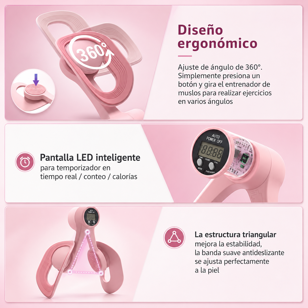 Ejercitador Pélvico + Banda Elástica GRATIS