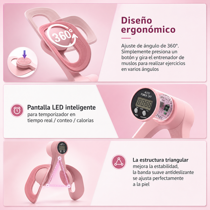 Ejercitador Pélvico + Banda Elástica GRATIS