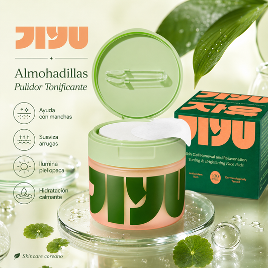 JiYu- 100 Parches de Péptidos y Niacinamida