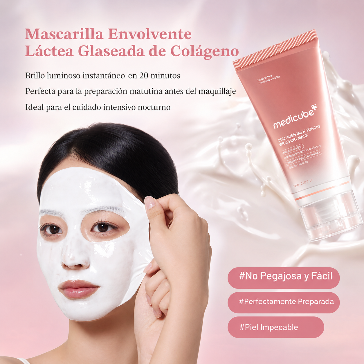 Mascarilla + Suero de Colágeno Medicube