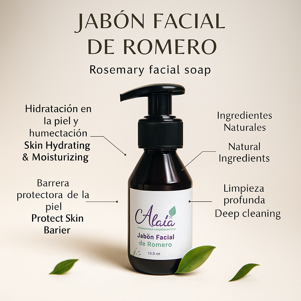 Jabón Facial de Romero