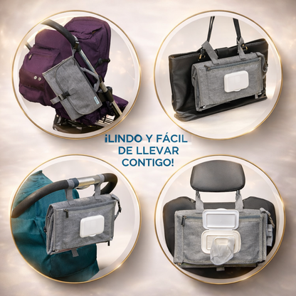 Cambiador de Pañales de Bebe Portátil