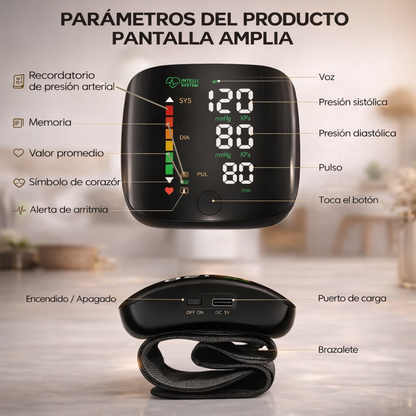 Monitor de Presión Arterial Portátil™