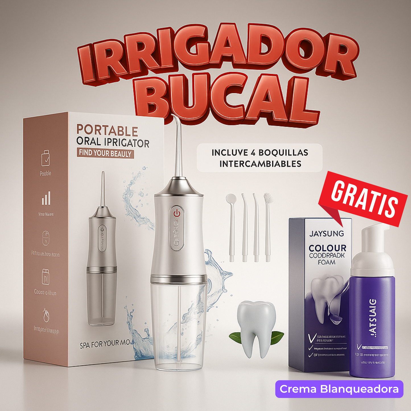 Irrigador Bucal