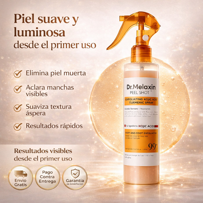 Spray Exfoliante Clínico Dr. Melaxin™ 200ML